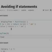 41 Avoiding If Statements