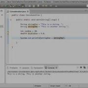 Java Tutorial 5 Concatenation