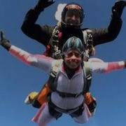 Amala Sky Diving Video VOB