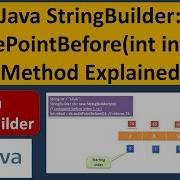 Java StringBuilder CodePointBefore Int Index Method Explained Java Tutorial