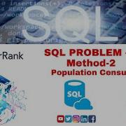 HackerRankSQL PROBLEM 4 Method 2 Population Census By Shubhneet Tiwari Shubhneet Tiwari