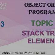 JAVA STACK TRACE ELEMENTS