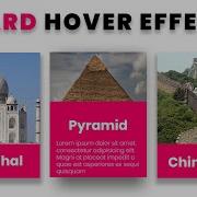 Awesome CSS Card Hover Effects CSS Image Card Effects Html CSS