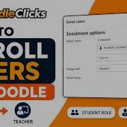 How To Enroll Users In Moodle 5 2 Student Teacher Enrollment Tutorial