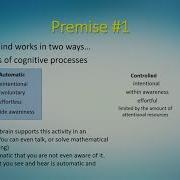 Automatic And Controlled Cognitive Processing