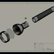 INVENTOR FLASHLIGHT ASSEMBLY TURN IN 1 OF 2