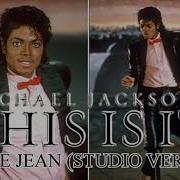 Michael Jackson Billie Jean This Is It Studio Version