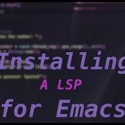 Установить LSP в Emacs