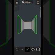 3D Modeling App Square Hole Thru A Cube