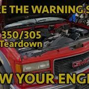 Grenaded OBS Chevy Truck L31 5 7L 5 0L Vortec V8 Engine Teardown Positively A Ventilated Crankcase