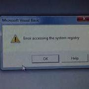 Vb6 Error Accessing The System Registry