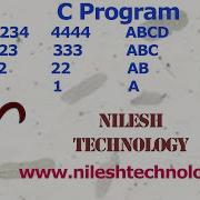 C Program Pattern Part 2