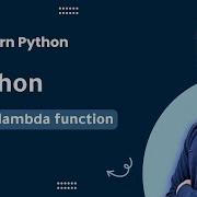 Python Lambda Function 56 كورس تعلم لغه بايثون