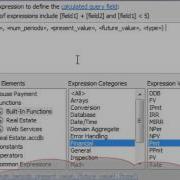 Access Using Expression Builder