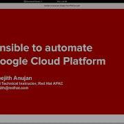 Using Ansible To Automate Google Cloud Platform