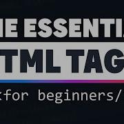 The Only Tags You Need When First Learning HTML