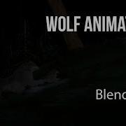 3D Wolf Running Animation Blender 2 8