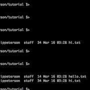 Bash Scripting Tutorial 3 The Wildcard Dangerous Commands Basic Output Redirection Cat