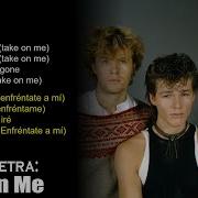 A Ha Take On Me Lyrics Spanish English Español Inglés