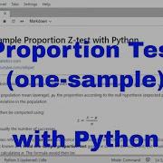 Python One Sample Proportion Test Score Test And Wald Test