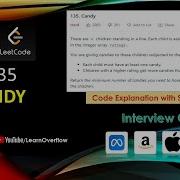 Candy LeetCode 135 Candy Distribution Problem Live Coding With Explanation Learn Overflow