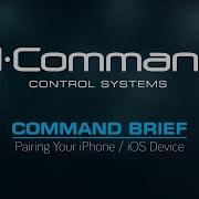 IN Command Command Brief Pairing Your IPhone IOS Device