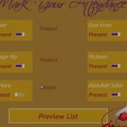Toggle Switch Attendance Sheet App In Windows App Store C Visual Studio 2017