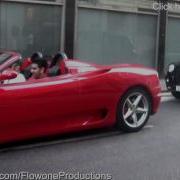 HD Ferrari 360 Modena Spider Rev LOUD Acceleration