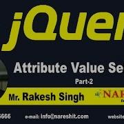 JQuery Attribute Value Selectors Part 2 JQuery Tutorial Naresh IT