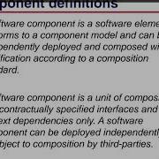 032 CSE312 Software Engineering Component Based Software Engineering CBSE Lecture 12