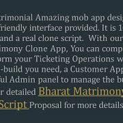 Bharat Matrimony Clone Matrimony Script Wedding Site Script