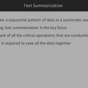 Hands On Python Deep Learning Introduction To Text Summarization Packtpub Com