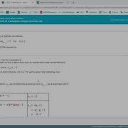 Finding The First Terms Of A Sequence Using A Recursive Rule