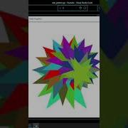 Draw Colorful Star Pattern In Python Using Turtle Bhuvicodes1 Shorts