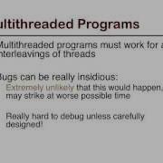 19 SFU CMPT 300 Multithreaded Programs And Atomic Operations