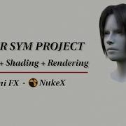 My First CFX Hair Simulation With NukeX And Houdini FX