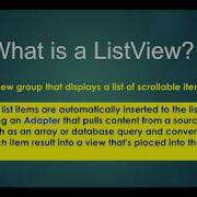 ListView Tutorial For Android Studio Basic
