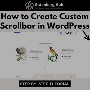 How To Create Custom Scrollbar In WordPress Using CSS WordPress Tips And Tricks