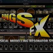 Синтезатор резонатор RingsFX Physical Modeling Распродажа ограниченного времени Демо для IPad
