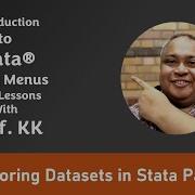 Codebook And Missing Values Stata Using Menus With Prof KK Ep 7 28