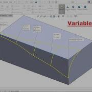 SolidWorks Tutorial Variable Size Fillet