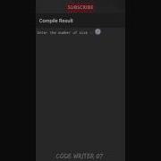 Best C Pattern Program Tutorial Video Youtubeshorts Coding Codewriter07 Programming