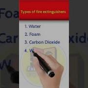 Types Of Fire Extinguishers Short