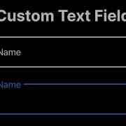SwiftUI Custom TextField With Animation