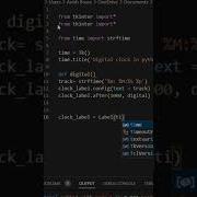 OMG Can We Make Digital Clock In Python Python Shorts