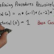 Recursive Procedures CS101 Udacity