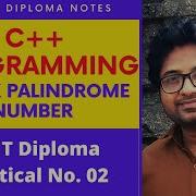 MSBTE OOP 22316 OBJECT ORIENTED PROGRAMMING EXPERIMENT NO 2 EXP 2 3 Check Palindrome Number IN C
