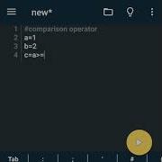 Comparison Operator In Python