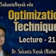 Lecture 21 Optimization Techniques Gradient Based Method Newton Raphson Method