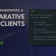 New In Spring Framework 6 HTTP Interfaces